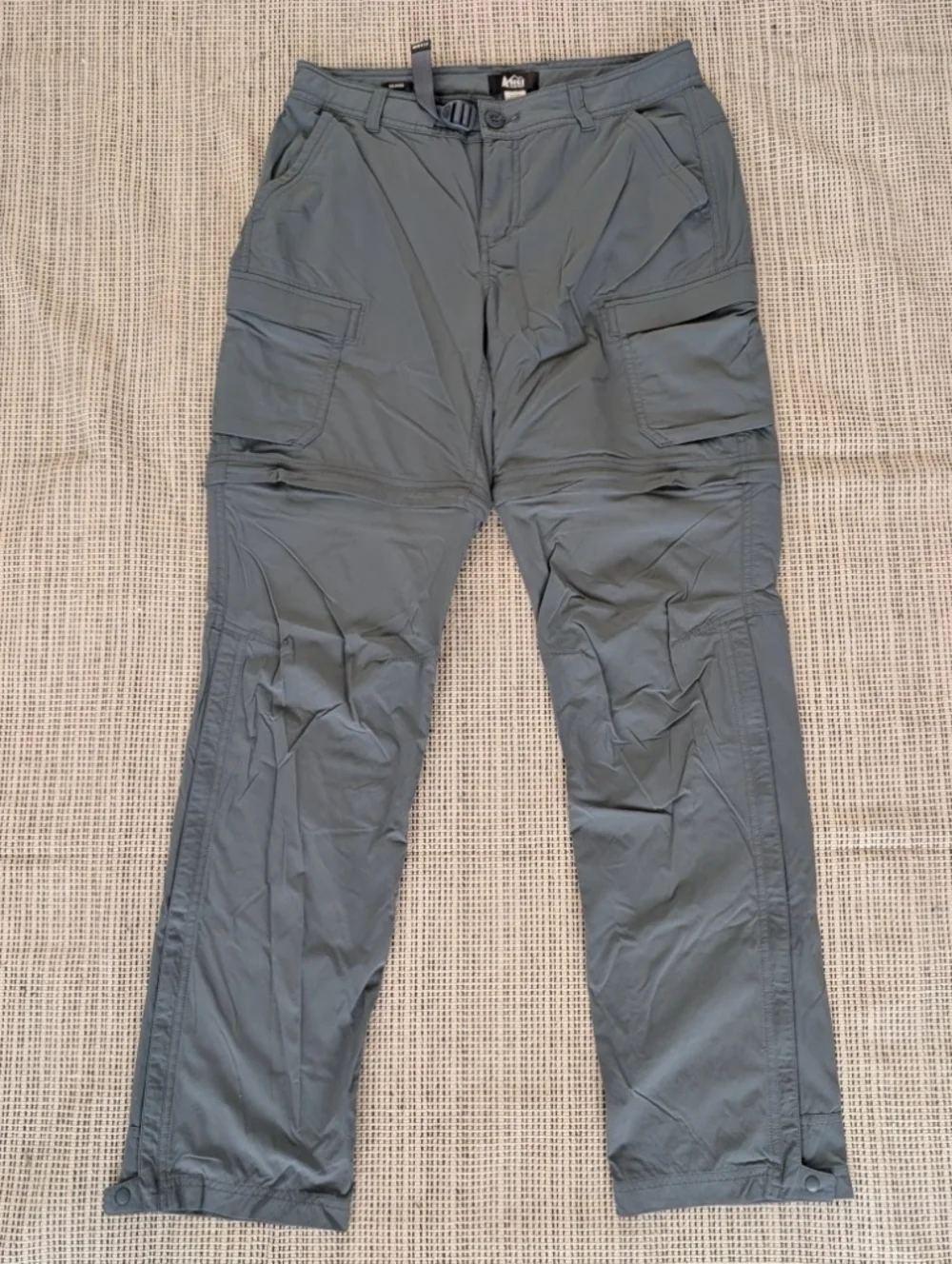REI Sahara Convertible Pants in Slate Blue/Gray - Picture 1 of 6